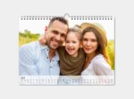 Wandkalender A4 quer – persönlichen Fotokalender online gestalten und bestellen