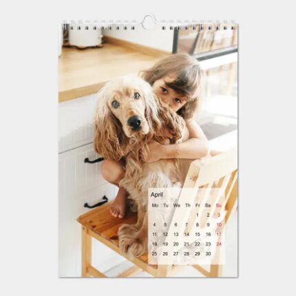 Echtfotokalender A4 hoch online gestalten