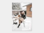 Echtfotokalender A4 hoch online gestalten