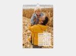 Foto-Wandkalender mit Premiumpapier gestalten A4 hoch