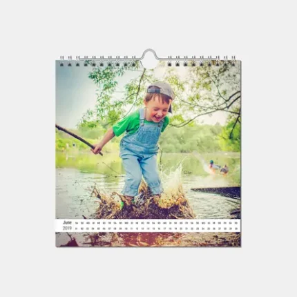 Wandkalender20x20 cm mit Foto selbst online gestalten.