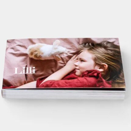 Echtfotobuch A6 Quer Softcover – Fotobuch mit echtem Fotopapier gestalten (18–78 Seiten)