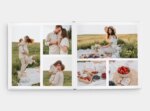 Echtfotobuch 20x20 cm Hardcover – Fotobuch auf echtem Fotopapier (24–96 Seiten)