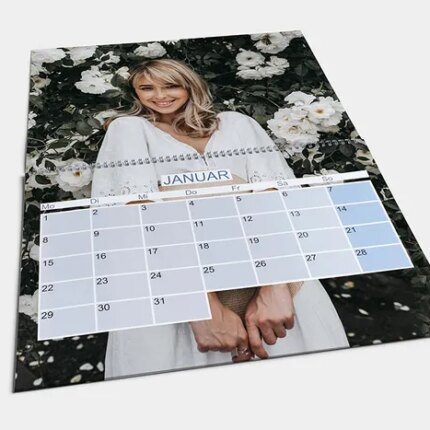 Klappkalender A3 mit Foto online gestalten