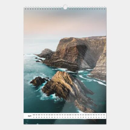 Echtfotokalender A3 hoch mit eigenem Foto