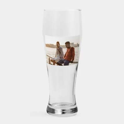 Weizenbierglas mit Deinem Foto