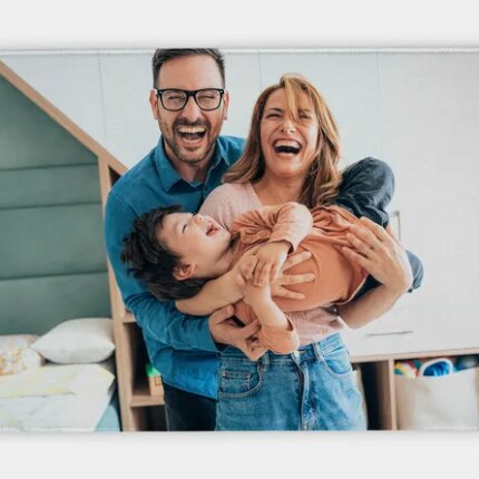 Fußmatte mit Foto gestalten – jeden Tag ein Lächeln