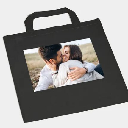 Stoff-Tragetasche mit Foto bedrucken lassen